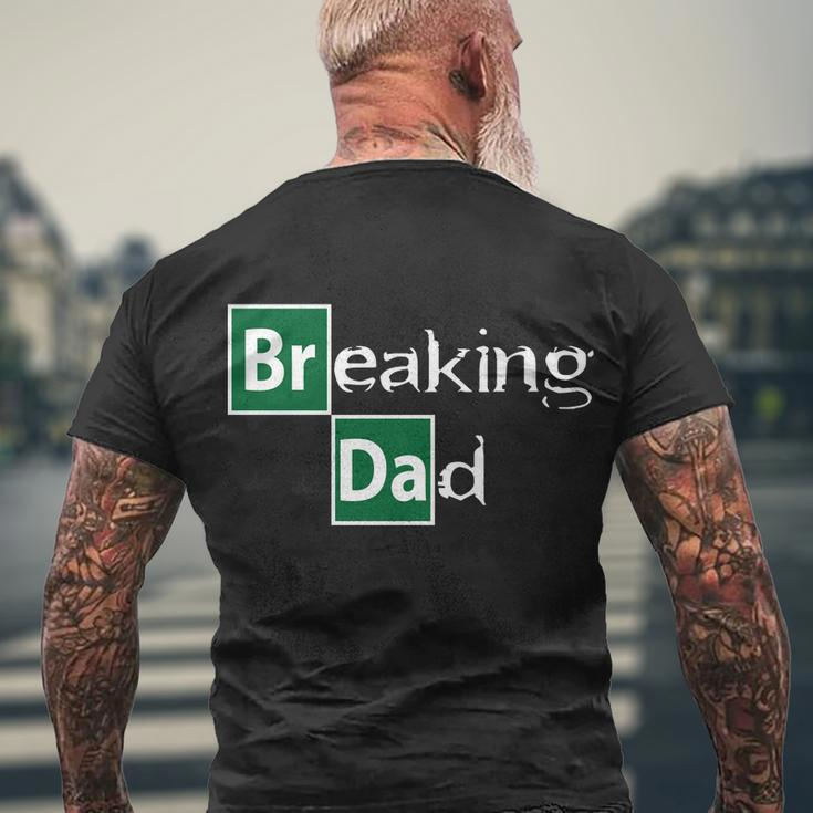Breaking Dad Tshirt Men's Crewneck Short Sleeve Back Print T-shirt Gifts for Old Men