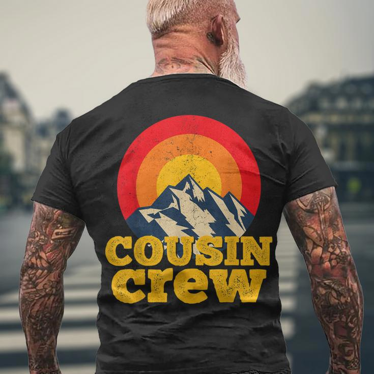 Cousin Crew Kids Matching Camping Group Cousin Squad Men's T-shirt Back Print Gifts for Old Men