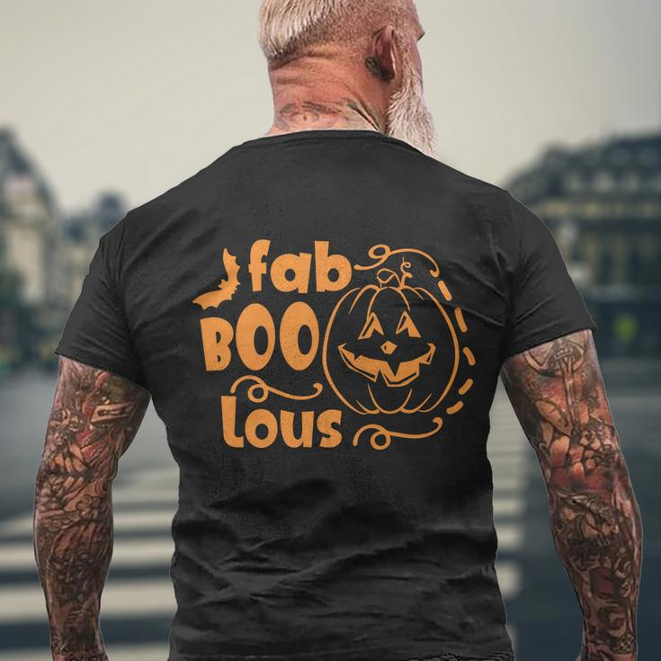 Fab Boo Lous Funny Halloween Quote V2 Men's Crewneck Short Sleeve Back Print T-shirt Gifts for Old Men