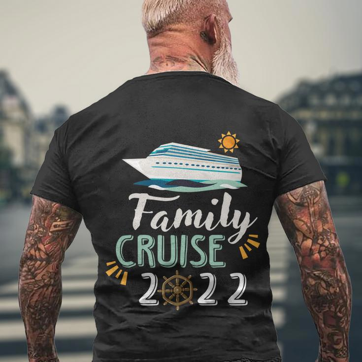 Family Cruise 2022 Cruise Boat Trip Matching 2022 Men's T-shirt Back Print Gifts for Old Men