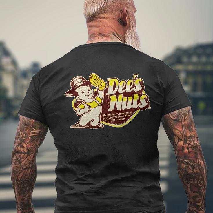 Funny Vintage Dees Nuts Logo Tshirt Men's Crewneck Short Sleeve Back Print T-shirt Gifts for Old Men