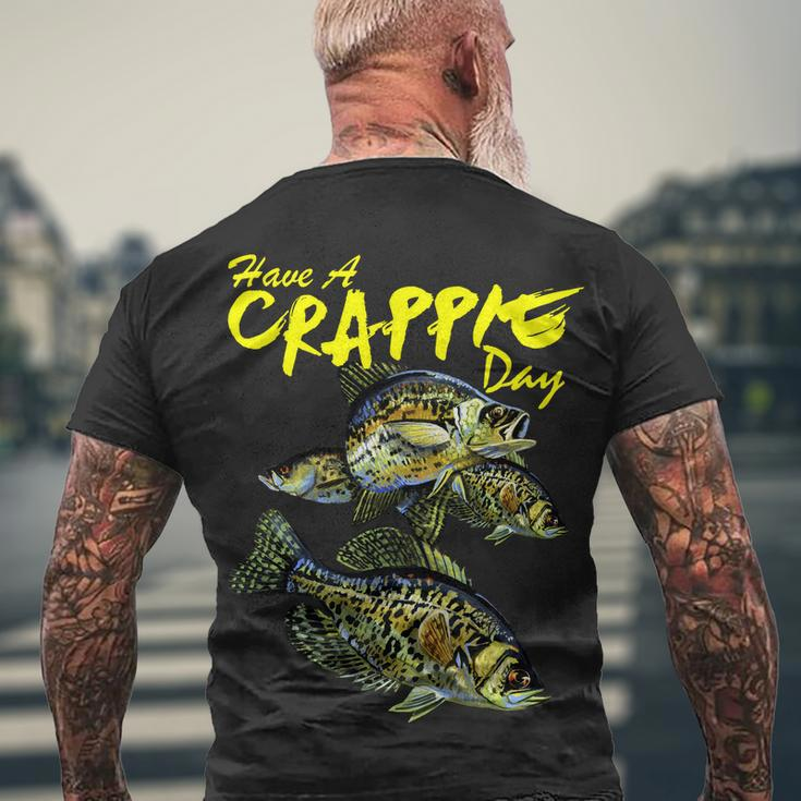 Have A Crappie Day Panfish Funny Fishing Tshirt Men's Crewneck Short Sleeve  Back Print T-shirt | Monsterry