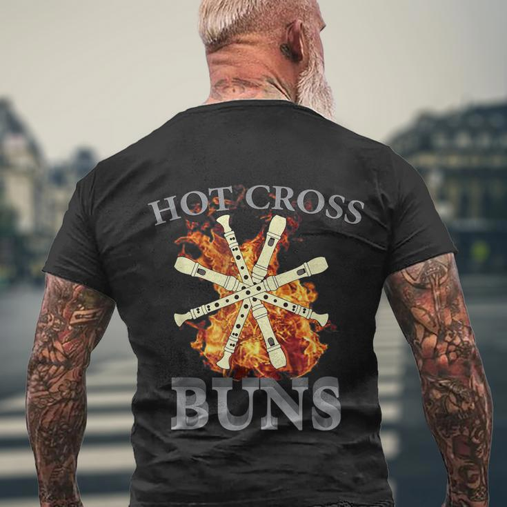 Hot Cross Buns Trendy Hot Cross Buns Men's T-shirt Back Print Gifts for Old Men
