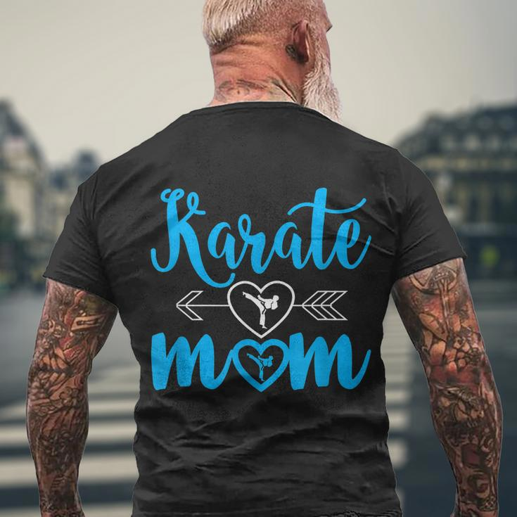 Karate Mom Proud Karate Mom Men's T-shirt Back Print Gifts for Old Men