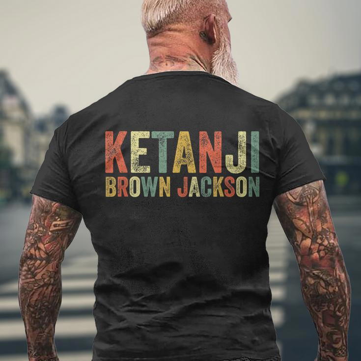 Ketanji Brown Jackson Black History African American Woman Tshirt Men's Crewneck Short Sleeve Back Print T-shirt Gifts for Old Men