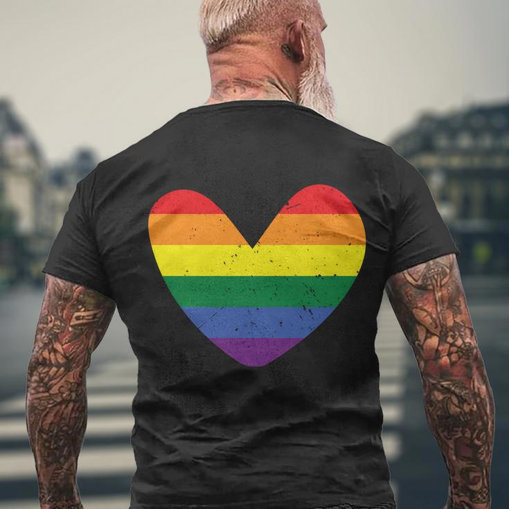 Left Time Lgbt Gay Pride Lesbian Bisexual Ally Quote Men's Crewneck Short Sleeve Back Print T-shirt Gifts for Old Men