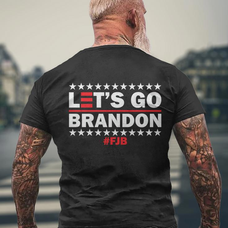 Lets Go Brandon Lets Go Brandon Lets Go Brandon Lets Go Brandon Tshirt Men's Crewneck Short Sleeve Back Print T-shirt Gifts for Old Men