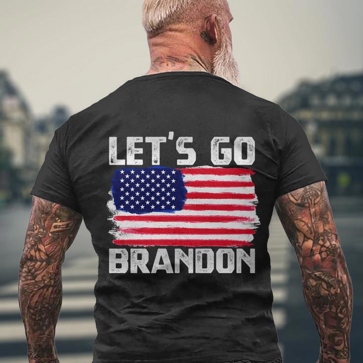 Lets Go Brandon Shirt Lets Go Brandon Shirt Men's Crewneck Short Sleeve Back Print T-shirt Gifts for Old Men