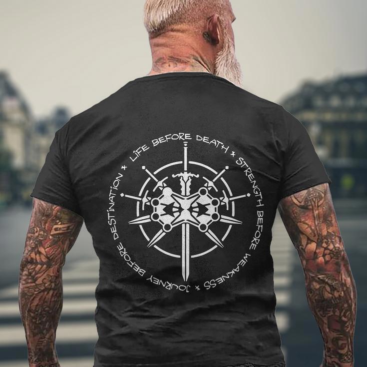 Life Before Death Strength Before Weakness Journey Before Destination Stormlight Tshirt Men's Crewneck Short Sleeve Back Print T-shirt Gifts for Old Men