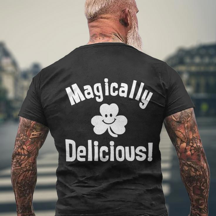 Magically DeliciousShirt Funny Irish Saying T Shirt Lucky Charms 80S Cereal Tee Men's Crewneck Short Sleeve Back Print T-shirt Gifts for Old Men