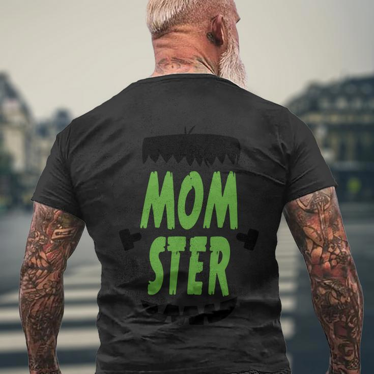 Momster Funny Halloween Quote Men's Crewneck Short Sleeve Back Print T-shirt Gifts for Old Men