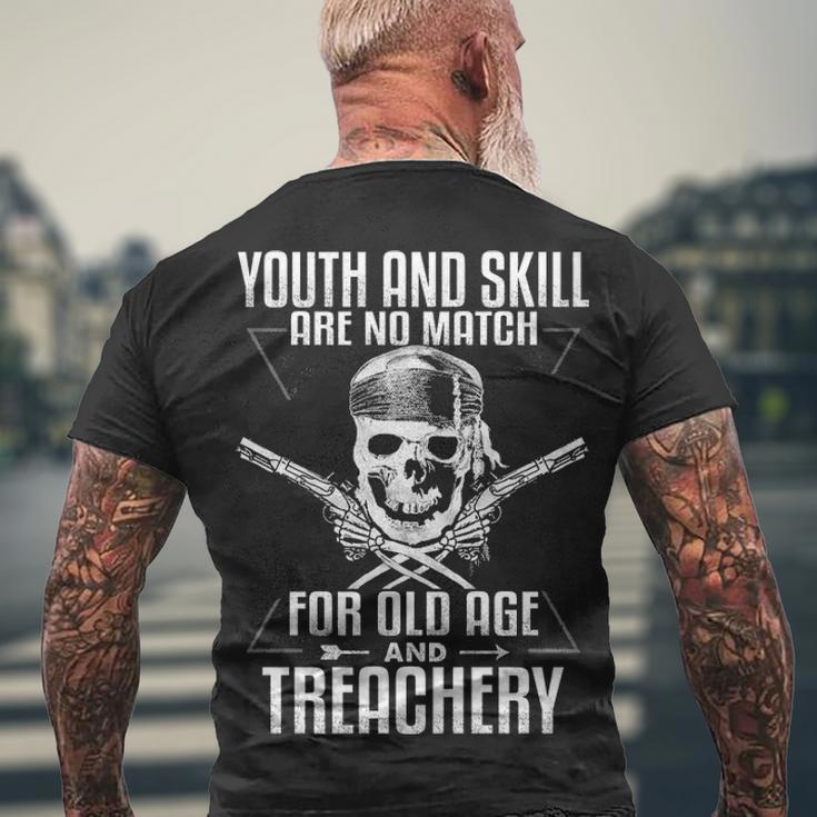 Old Age & Treachery Men's Crewneck Short Sleeve Back Print T-shirt ...