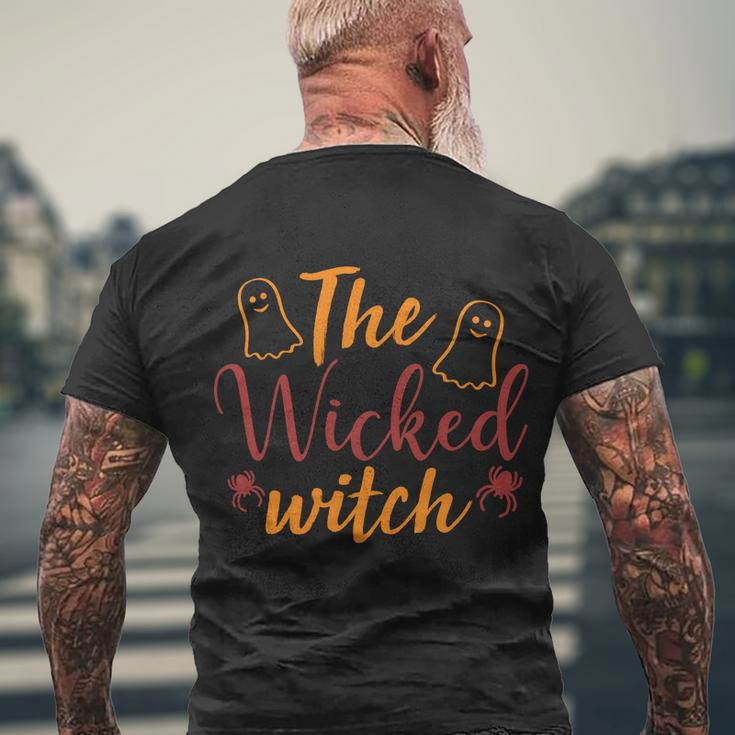 The Wicked Witch Halloween Quote Men's Crewneck Short Sleeve Back Print T-shirt Gifts for Old Men