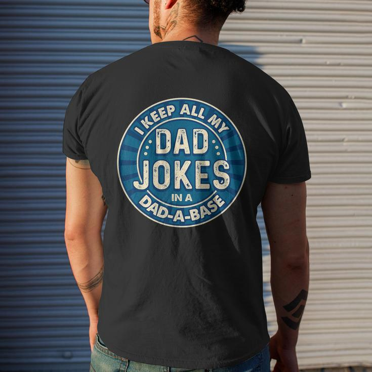 Dad Shirts For Fathers Day Shirts For Dad Jokes Men's T-shirt Back Print Gifts for Him