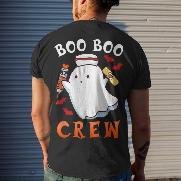 Halloween Nurse Boo Boo Crew Men's T-shirt Back Print Gifts for Him