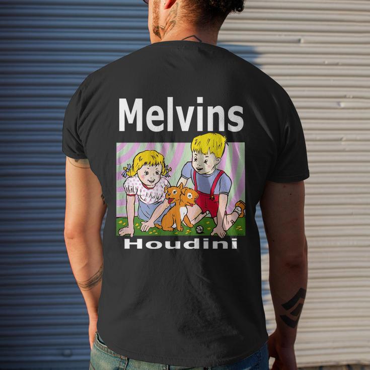 Melvins Houdini Tshirt Men's Crewneck Short Sleeve Back Print T-shirt Funny Gifts