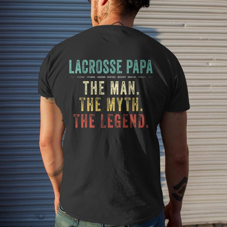 Lacrosse Gifts, Papa The Man Myth Legend Shirts