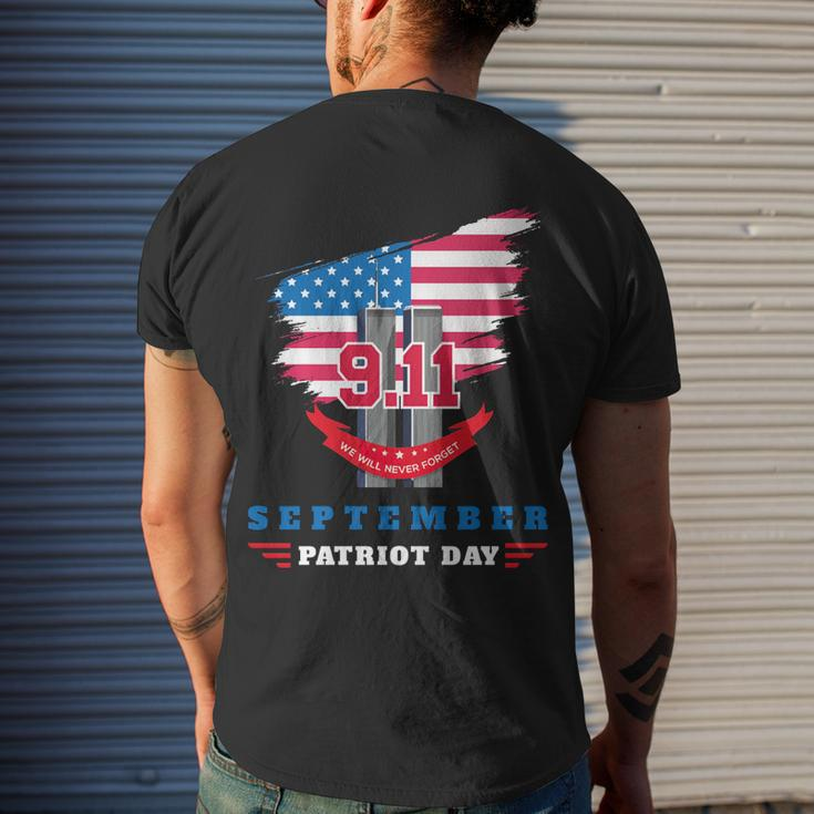 Patriot Day 911 We Will Never Forget Tshirtall Gave Some Some Gave All Patriot Men's T-shirt Back Print Gifts for Him