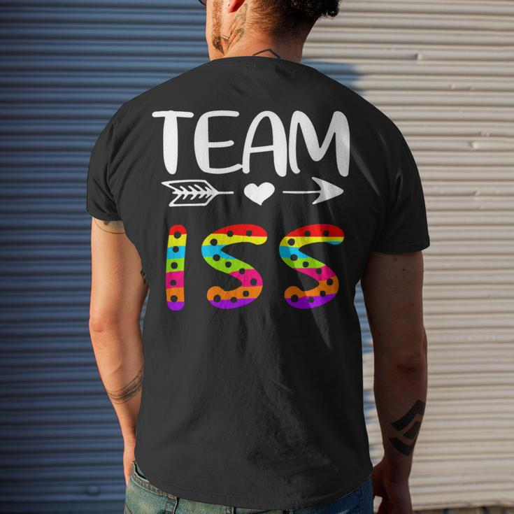 Team Iss - Iss Teacher Back To School Men's T-shirt Back Print Gifts for Him