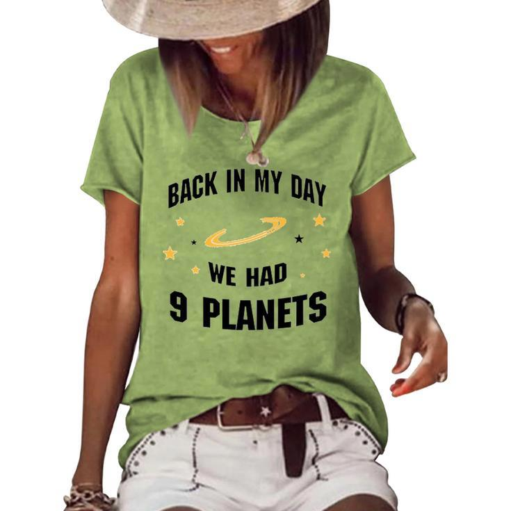 We Had 9 Planets V2 Women's Loose T-shirt