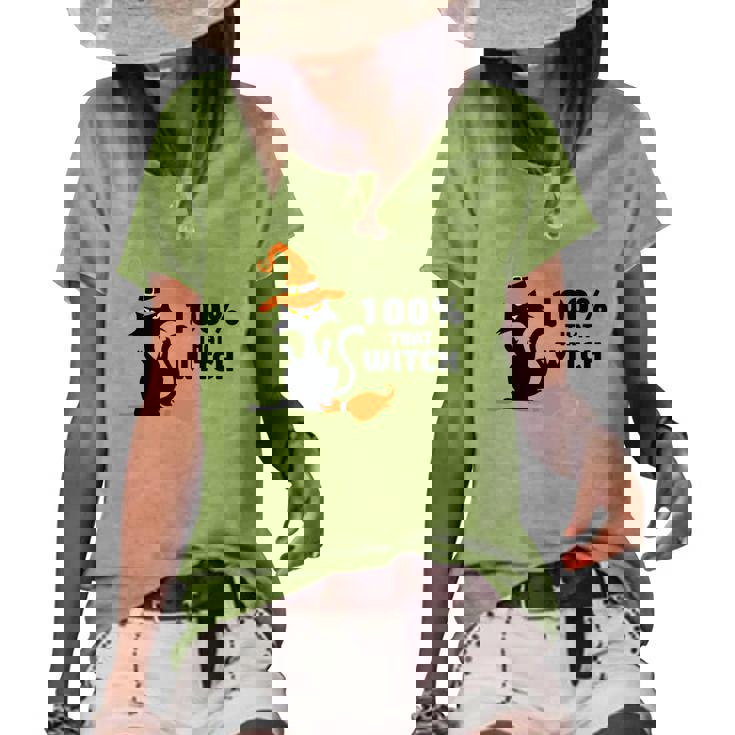 Halloween 100% That Witch Cat Women's Loose T-shirt