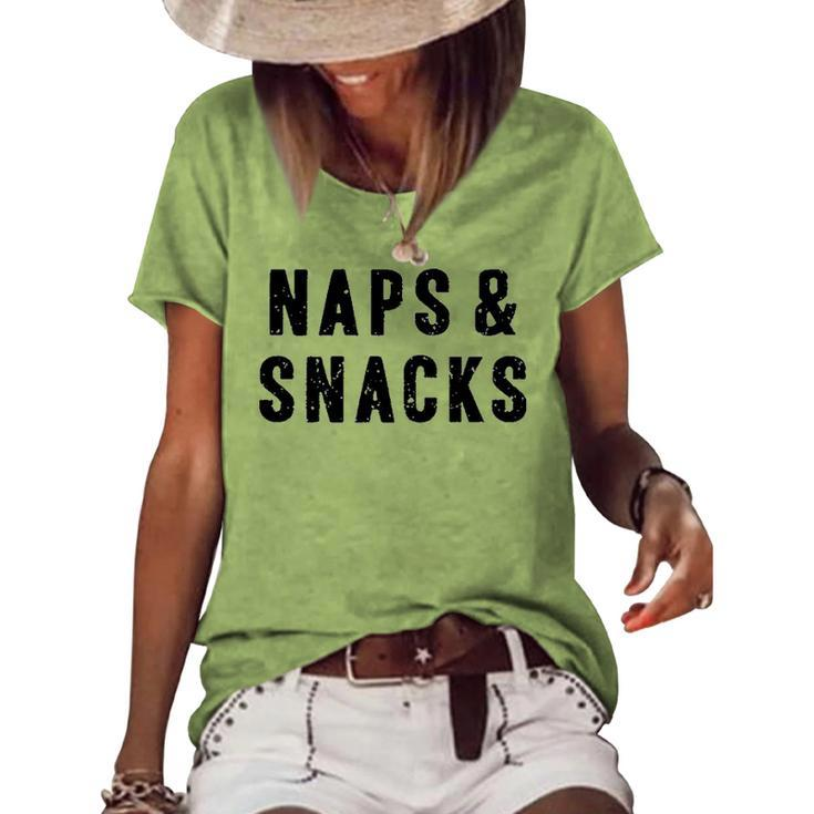 Naps And Snacks Women's Loose T-shirt