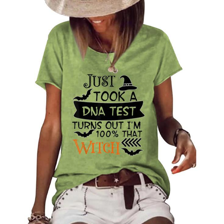 Truth Hurts Im 100 That Witch Halloween Witty Women's Loose T-shirt