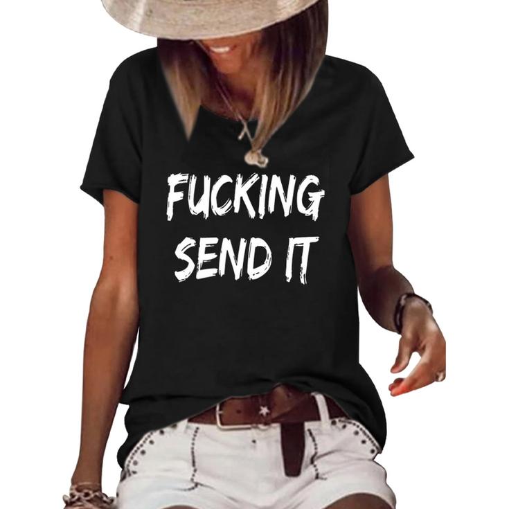 Women's Short Sleeve Loose T-shirt