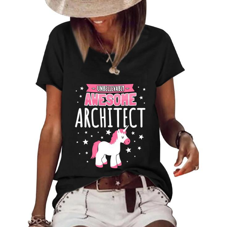 Architect Meaningful Gift Graphic Design Printed Casual Daily Basic V2 Women's Short Sleeve Loose T-shirt