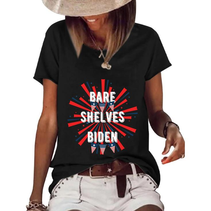 Funny Anti Biden Fjb Biden Funny Biden Dementia Biden Biden Chant Women's Short Sleeve Loose T-shirt