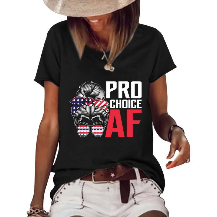 I Am Pro Choice Women's Short Sleeve Loose T-shirt