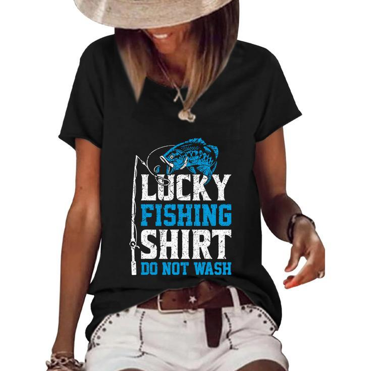 Lucky Fishing Shirt Do Not Wash Crewneck Graphic T-Shirt – MULTISQUIRREL