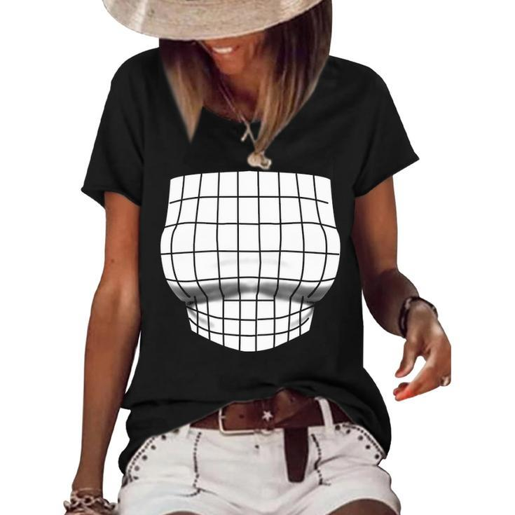 Optical Illusion V2 Women's Short Sleeve Loose T-shirt