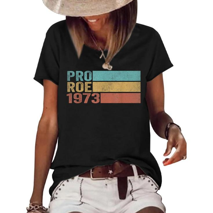 Pro Roe 1973  V7 Women's Short Sleeve Loose T-shirt