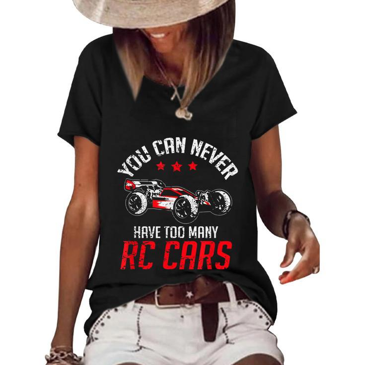 Remote Control Rc Car You Can Never Have Too Many Rc Cars Women's Short Sleeve Loose T-shirt