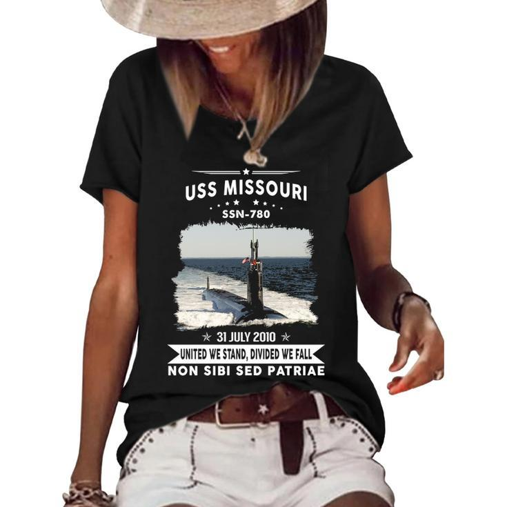 Uss Missouri Ssn  Women's Short Sleeve Loose T-shirt