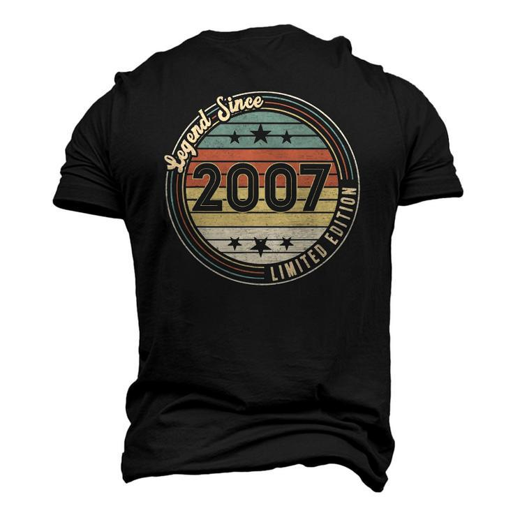 15 Years Old Birthday Legend 2007 Limited Edition Men's 3D T-Shirt Back Print