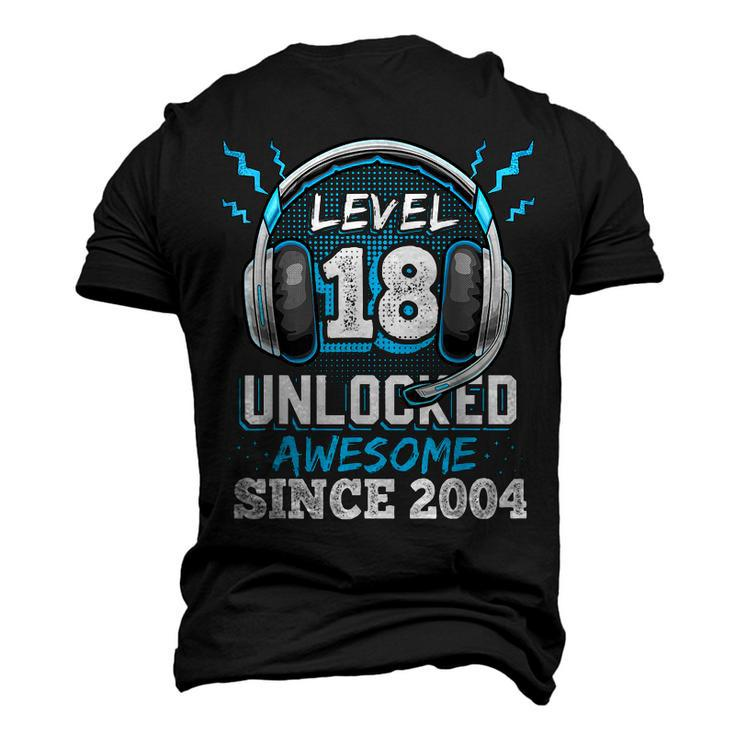 18Th 18 Year Old Birthday Eighn 18Yr Bday Men Gamer Men's 3D T-shirt Back Print