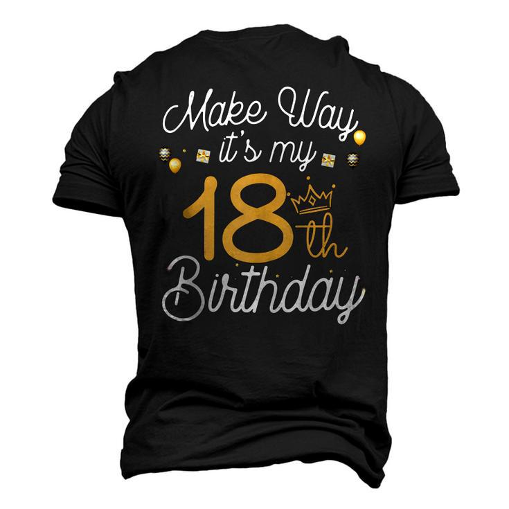 18Th Birthday Queen Women Make Way Its My 18Th Birthday V2 Men's 3D T-shirt Back Print