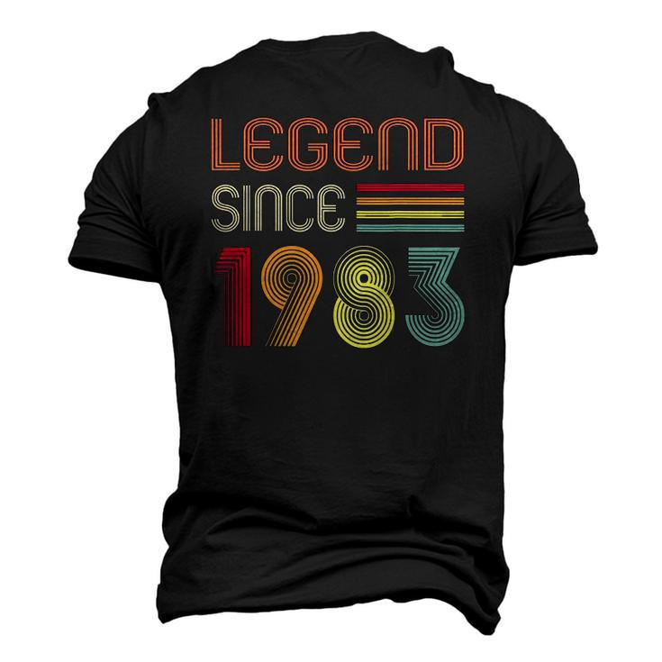 39 Year Old Legend Since 1983 39Th Birthday Retro Men's 3D T-Shirt Back Print