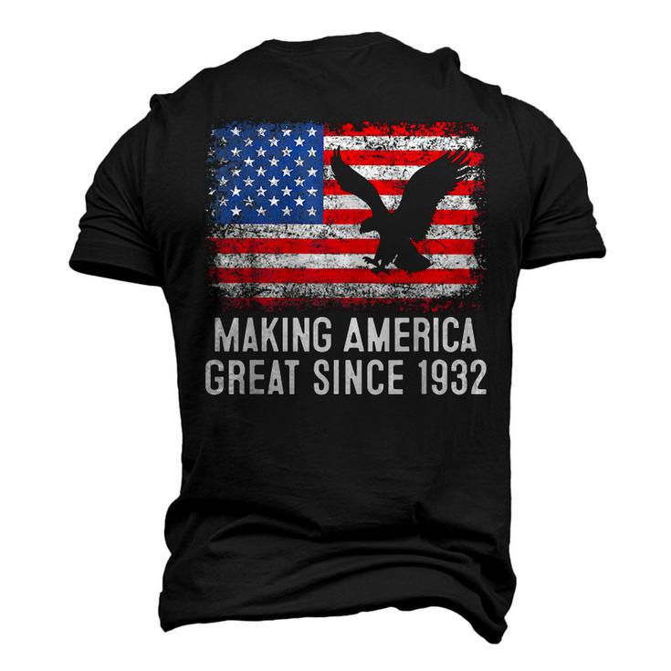90Th BirthdayMaking America Great Since 1932 Men's 3D T-shirt Back Print