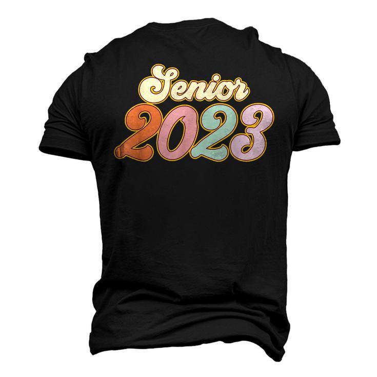 Back To School Senior 2023 Graduation Or First Day Of School  Men's 3D Print Graphic Crewneck Short Sleeve T-shirt