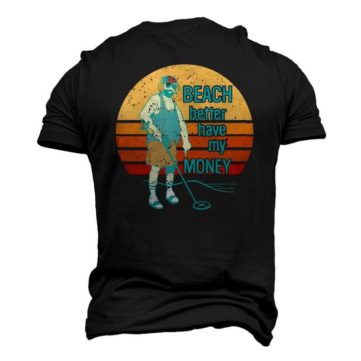 Beach Better Have My Money Retro Sunset Men's 3D T-Shirt Back Print