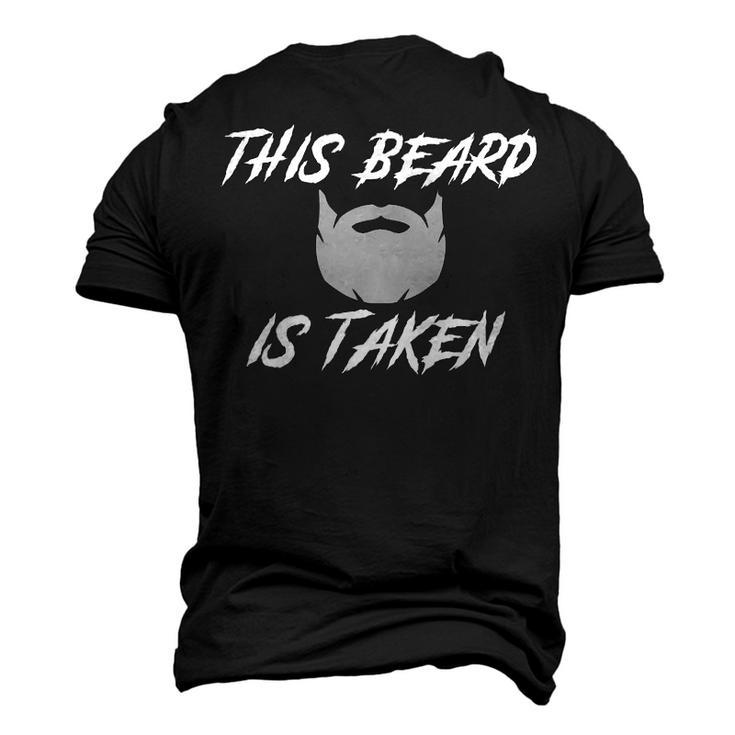 This Beard Is Taken Men's 3D T-shirt Back Print