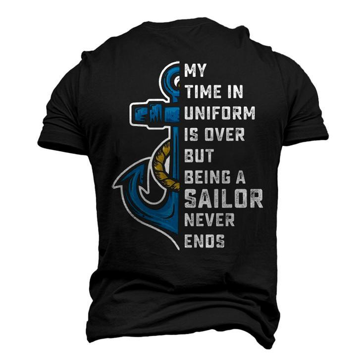 Being A Sailor Never End Men's 3D Print Graphic Crewneck Short Sleeve T-shirt