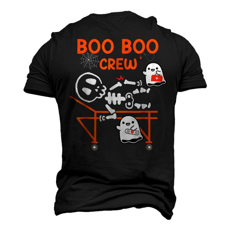 Boo Boo Crew Ghost Doctor Paramedic Emt Nurse Halloween Men's 3D T-shirt Back Print