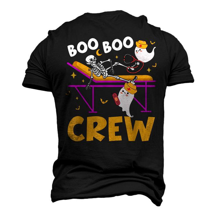 Boo Boo Crew Nurse Ghost Women Halloween Nurse Men's 3D T-shirt Back Print