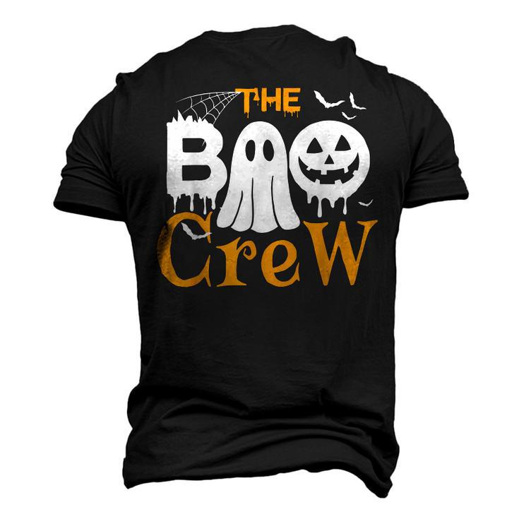 The Boo Crew - Scary Cute Ghost Pumpkin Halloween Men's 3D T-shirt Back Print