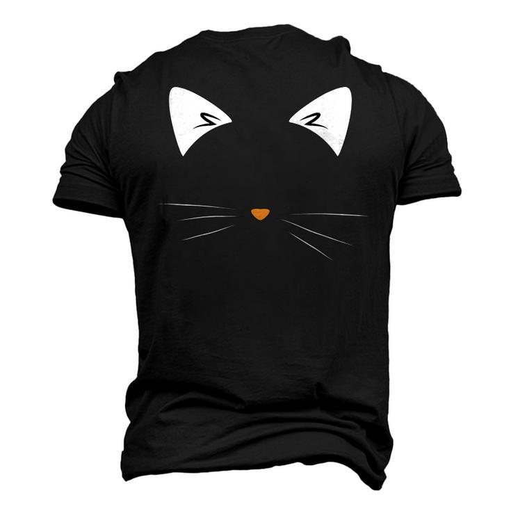 Graphic Cat Black For Women Halloween Men's 3D T-shirt Back Print