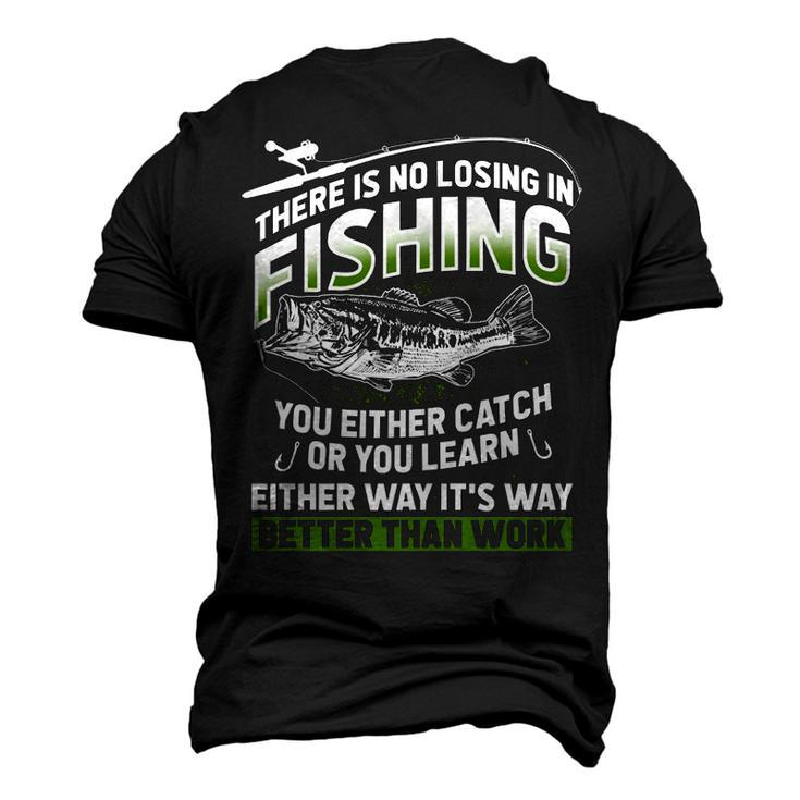 Catch Or Learn Men's 3D T-shirt Back Print
